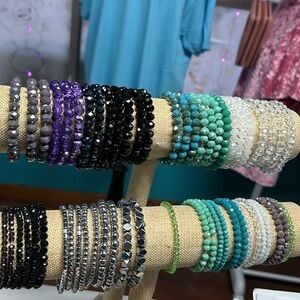 Beaded bracelets 2 for $8